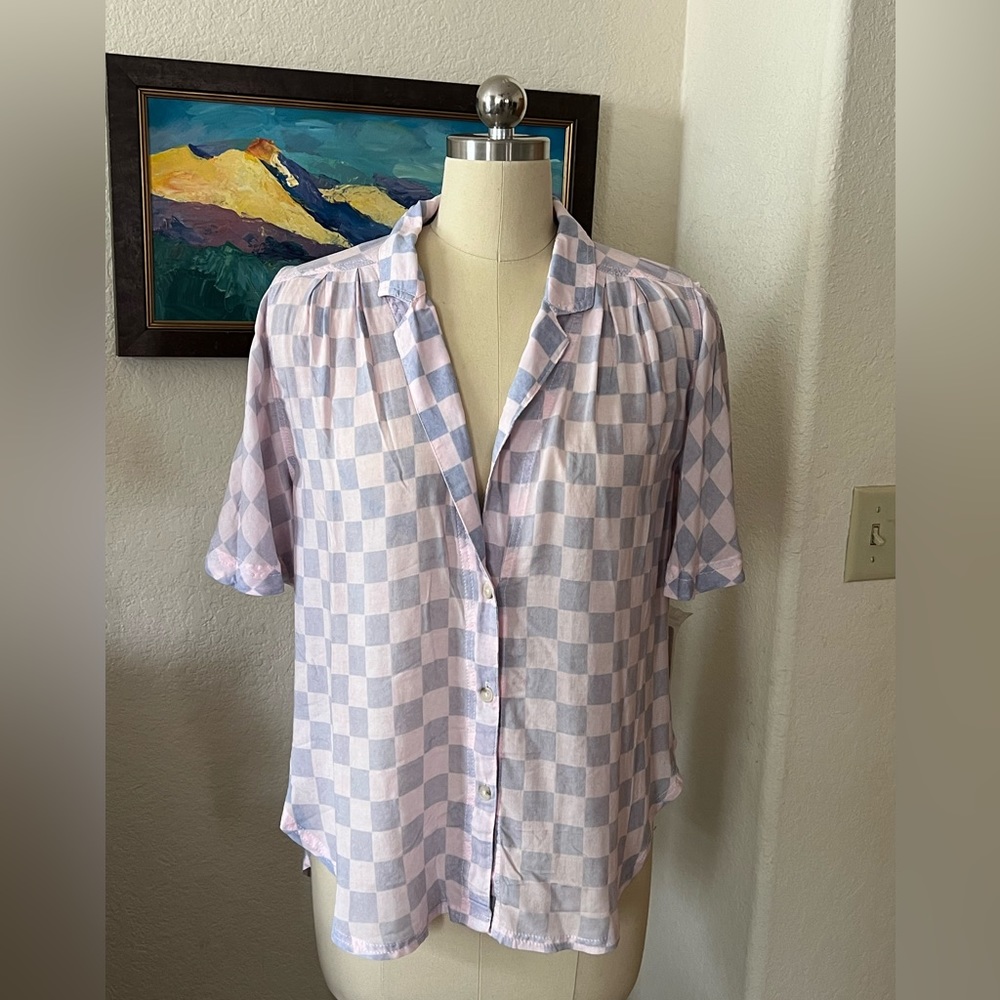 Free People Easy Livin Top In Cotton Candy - {NWT} - XS